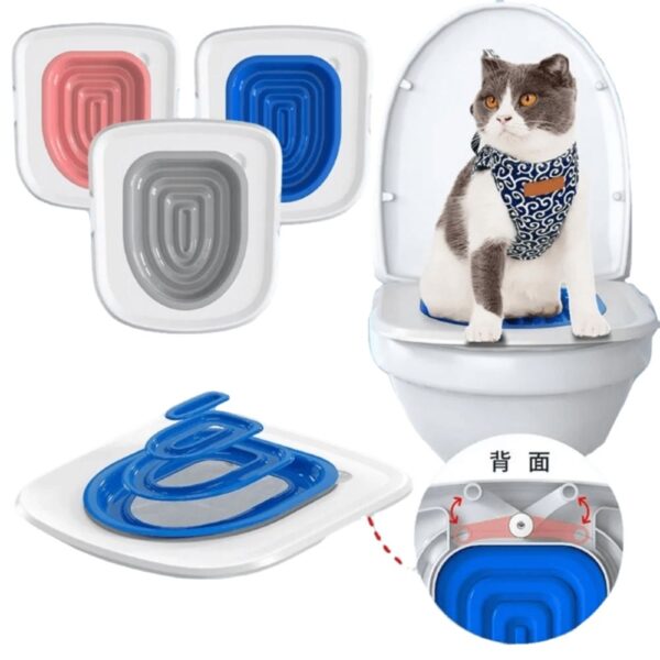 Best Cat Toilet Training Kit With Reusable Litter Mat